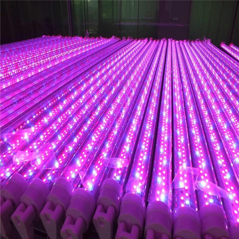 LED植物補光燈管 全光譜植物燈管 植物生長燈管  防水植物燈管