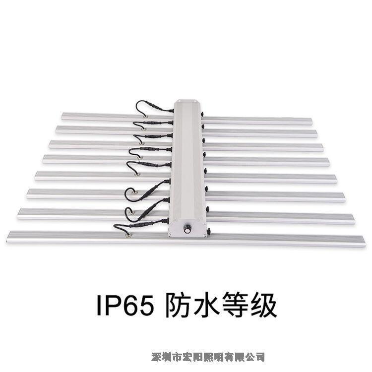 深圳植物燈源頭廠家供應(yīng)600W八爪魚植物燈 三安燈珠崧盛電源方案八爪魚植物燈