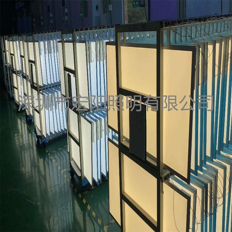 深圳防水面板燈廠家直銷48W防水面板燈 595x595mm防水平板燈 IP65防水平板燈